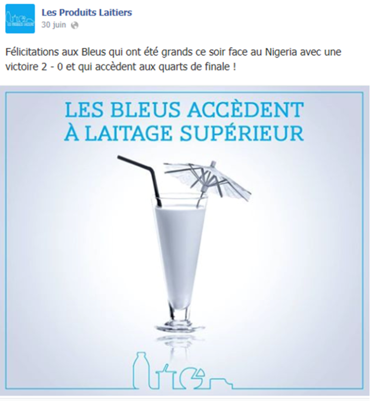 Les produits laitiers